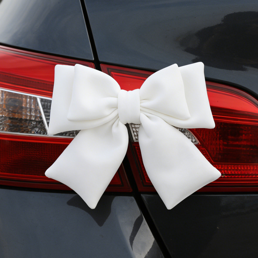 Decoración de automóviles, accesorios de automóviles, baúl, arco trasero, decoración de automóviles eléctricos, accesorios lindos.