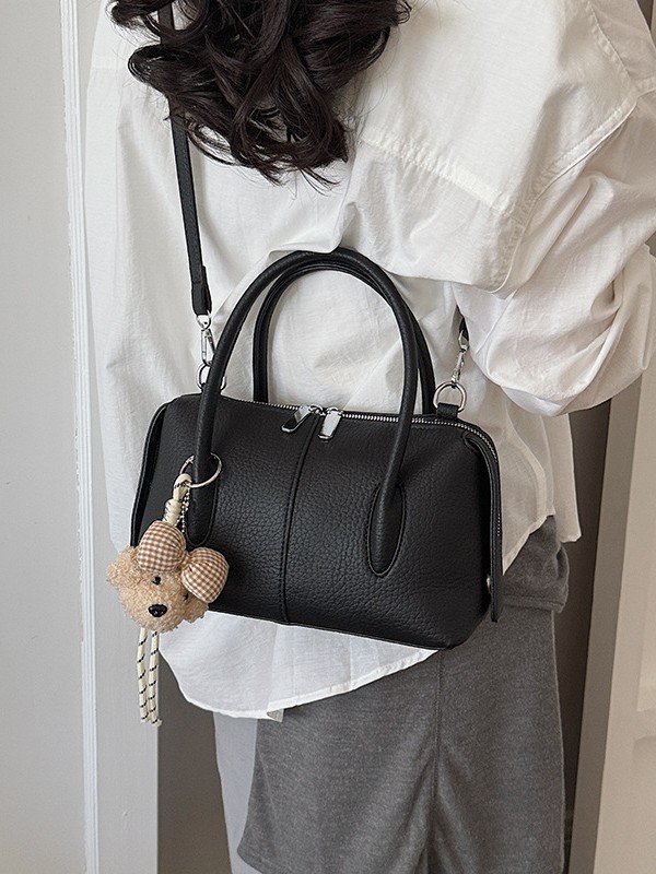 2026 comercio exterior nuevo estilo lichi estampado moda versátil bolso de mano mano mano alta sensación de lujo ligero ocio mochila de viaje