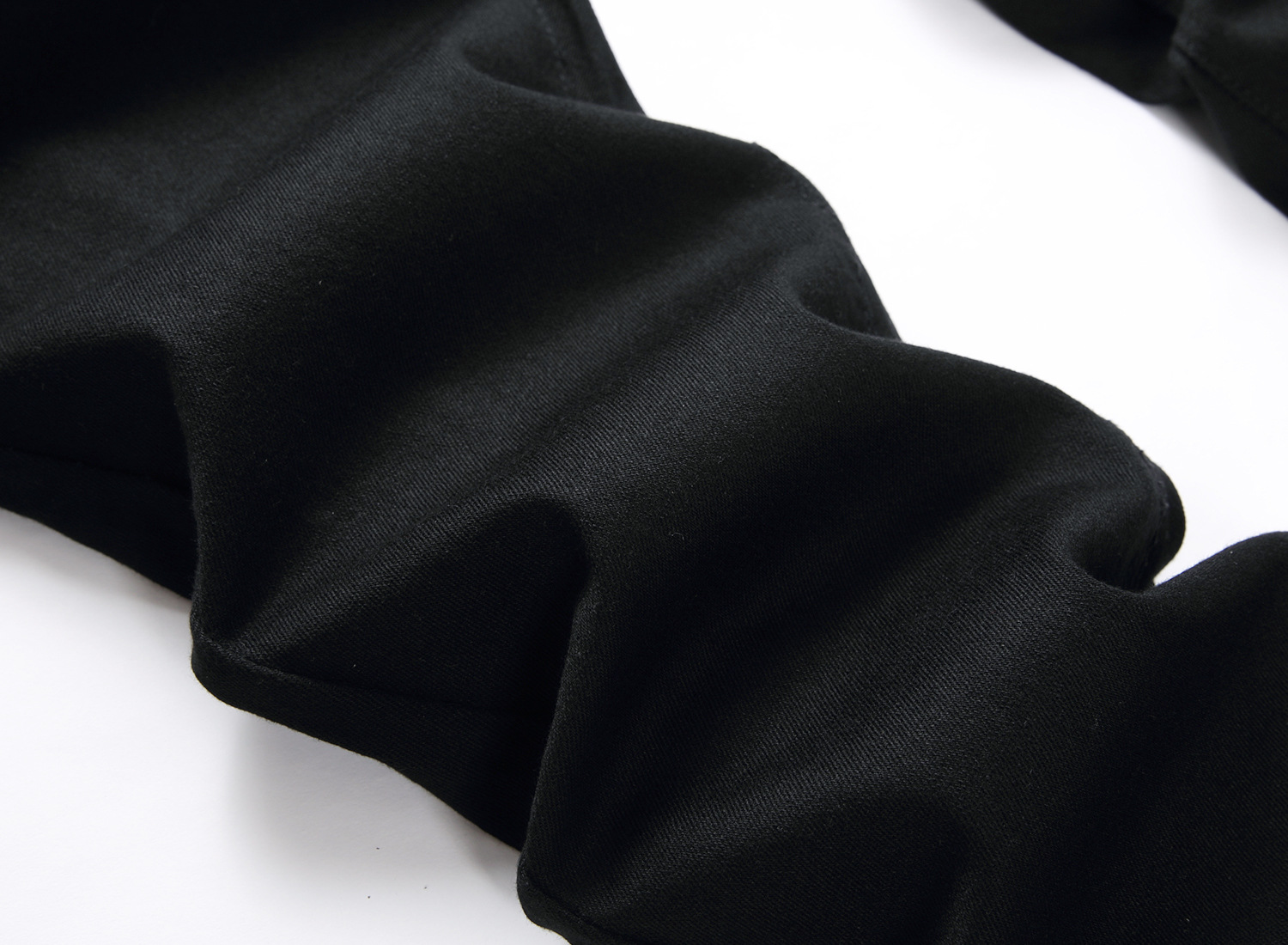 2023 Autumn New Street Style Black Men's Jeans Personality Stretch Trend Slim Fit Mid-Waist Pants Men_viptrois.com