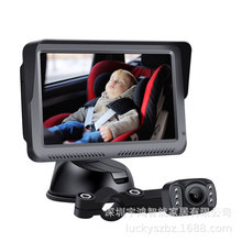 车载儿童监视器5寸婴儿监护器1080P婴儿监视器外贸baby monitor
