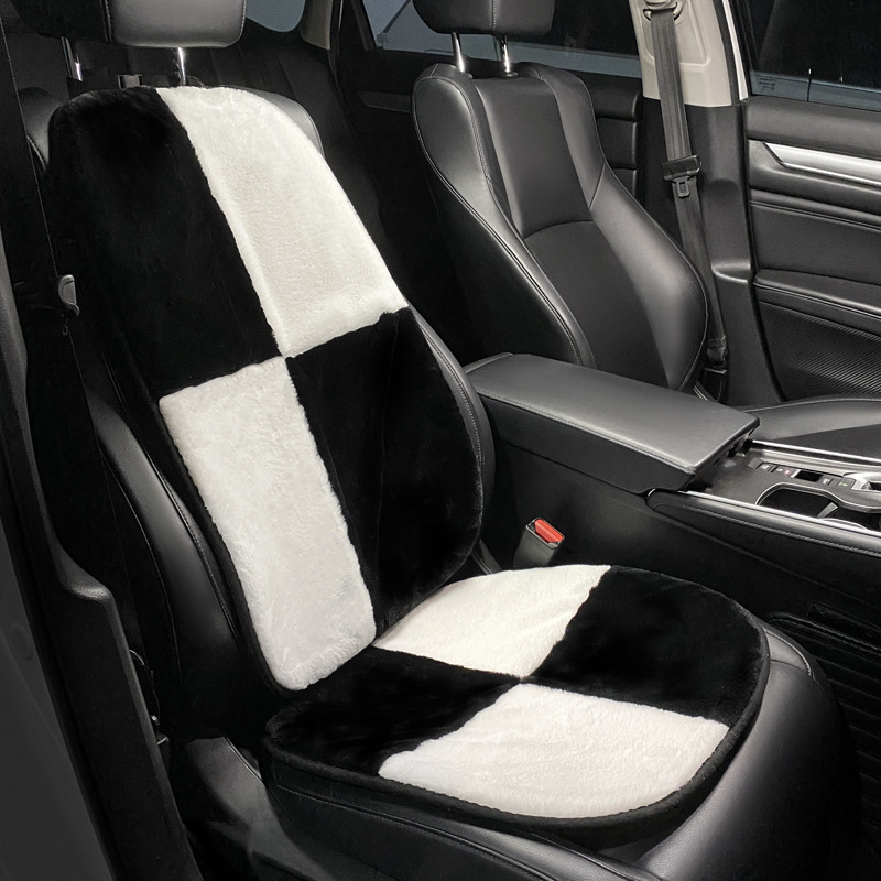 車のクッションの車のクッションの冬の車内の通気性の車のクッションの一枚の後ろの列の小さい腰のネットのネットのクッションのぬいぐるみの女神|undefined