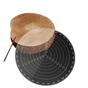 Turning centering ruler lathe woodworking quick round drawing tool log measuring ruler center measuring compasses round ruler