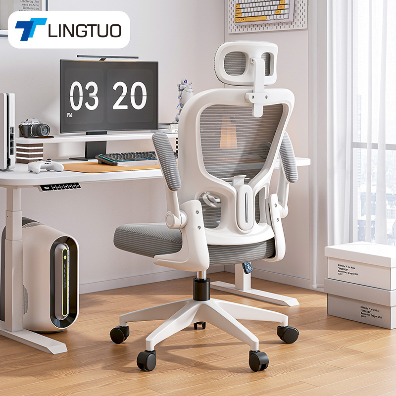 Computer Chair for Office Use, Ergonomic Chair for Long Periods of Sitting Without Fatigue, Employee Computer Chair, Study Chair, Cross-Border Bestseller