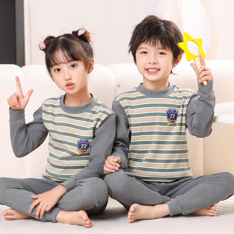 XFW 미드 칼라 그레이 스트라이프