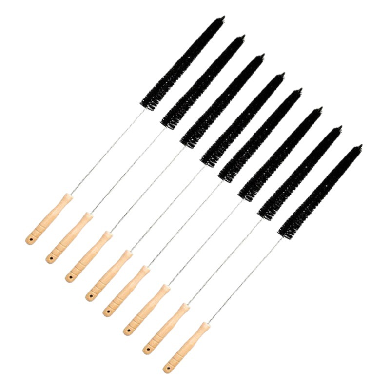 Amazon venta caliente cepillo de nailon secador cepillo de conductos de ventilación secador cepillo de limpieza lavadora cepillo de mango largo