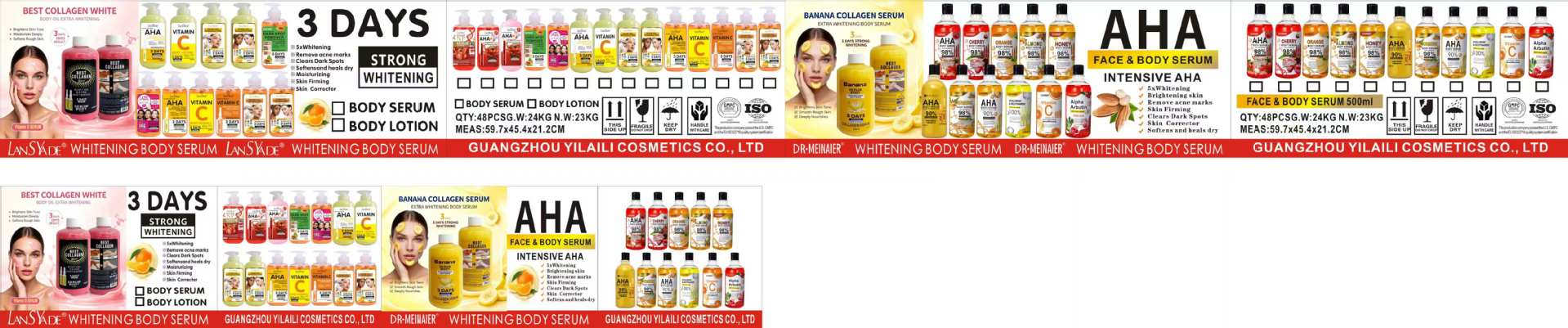 Cross-Border Collagen Essence Nourishing Full Body Brightening Moisturizing Hydrating Skin Repair 500ml Wholesale Export