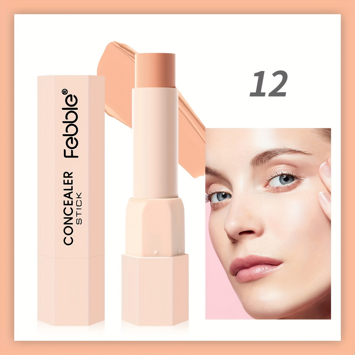 USHAS punto transfronterizo de venta caliente barra de base de bloqueo de aislamiento líquido de base impermeable antiperspirante maquillaje humectante FS269B