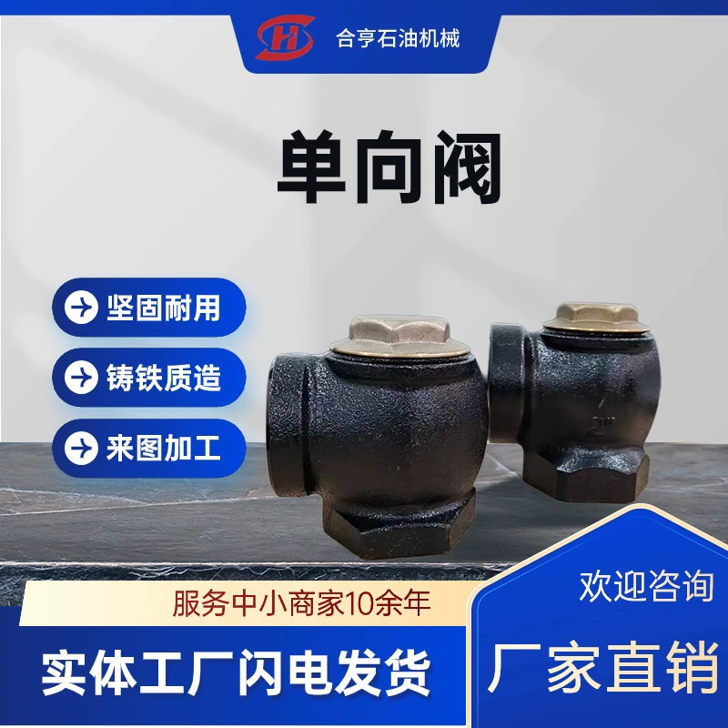 Обратный клапан для АЗС, специальные трубные фитинги, обратный клапан с резьбой DN40-50 для топливораздаточной колонки.