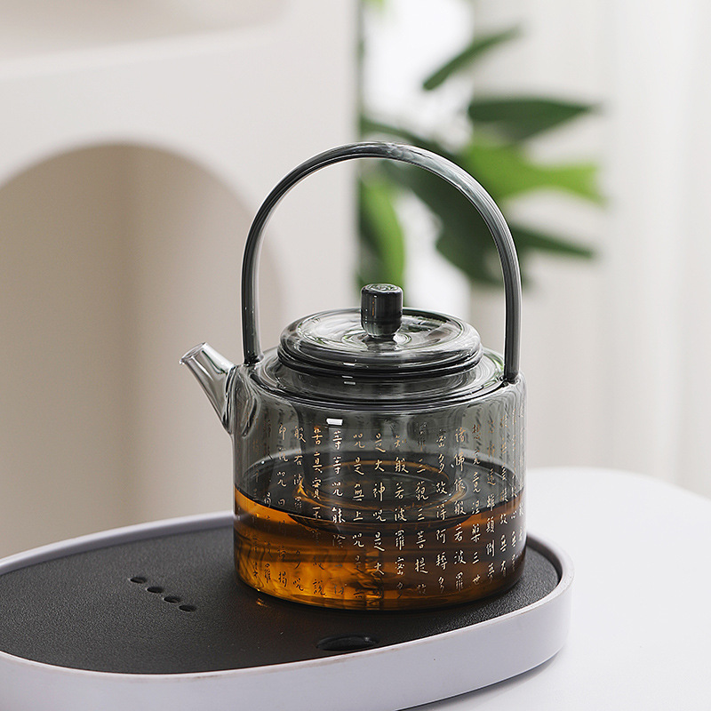 玻璃茶壶高硼硅耐高温泡茶壶小茶壶泡茶家用茶水分离单壶茶具