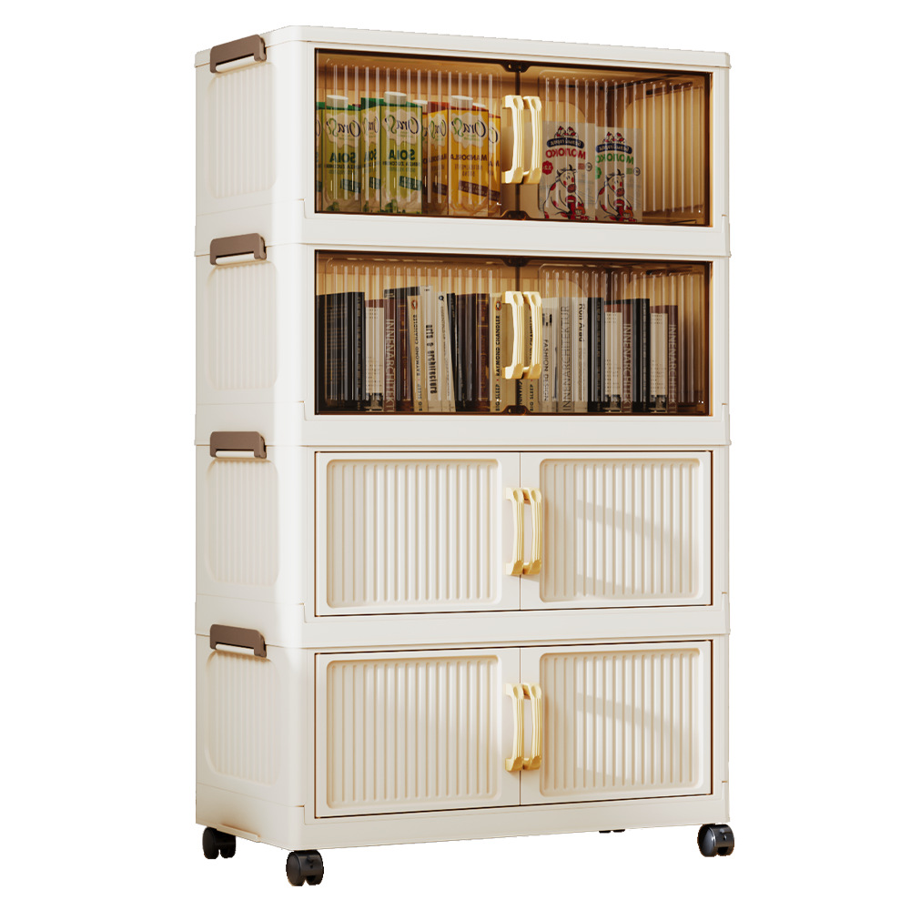 Armario de almacenamiento para sala de estar de gran capacidad, 40-85 cm de grosor, caja de almacenamiento de snacks para niños, armario multiusos sin instalación, armario de varias capas