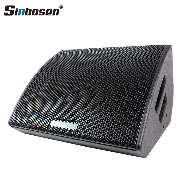 Altavoz de monitor coaxial activo de 15 pulgadas, equipo de audio de escenario, máquina todo en uno de audio de canciones K, caja de fiesta de celebración de bodas