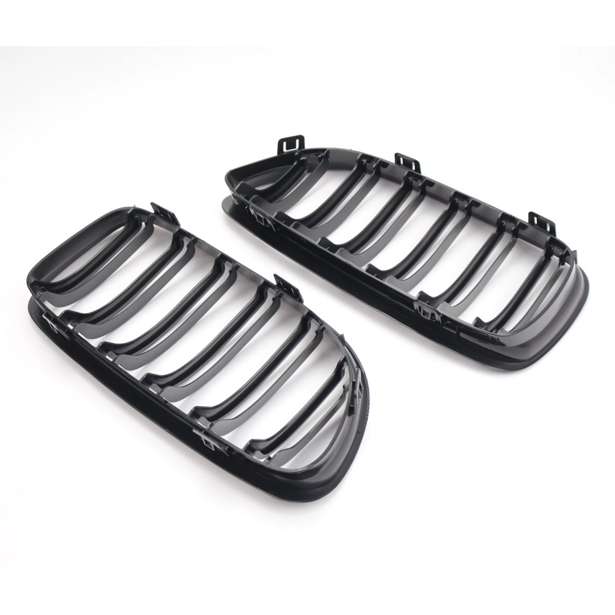 Подходит для BMW 09-12 3 Series E90 E91, модифицированная черная двустрочная решетка, аксессуары