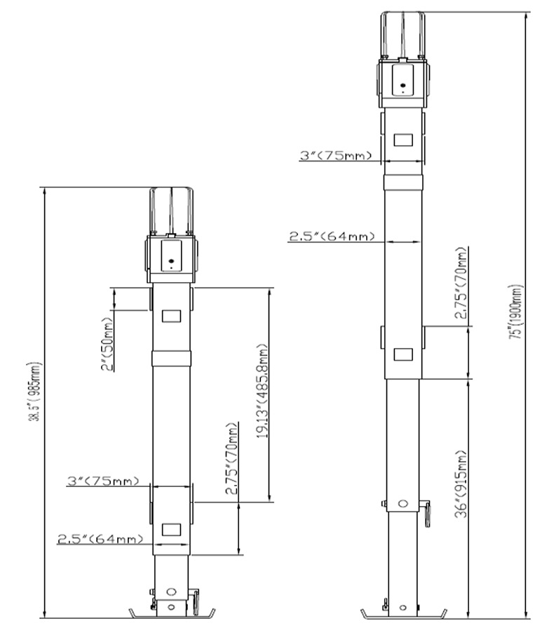 Round 5 0kg Top-Quality 17-943010 Vehicle Electric Parts 0kg Top-Quality 3500-Pound Parts 0kg Top-Quality Parts for Factory Sales