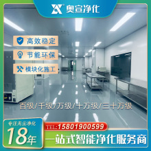 食品厂房无尘车间净化工程装修设计洁净室净化室施工车间除尘异味