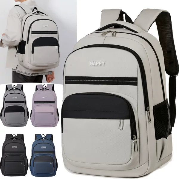 Water-Repellent and Wear-Resistant Backpack for Men, New Outdoor Sports Travel Backpack Cover, Trolley Portable Business Trip Computer Bag