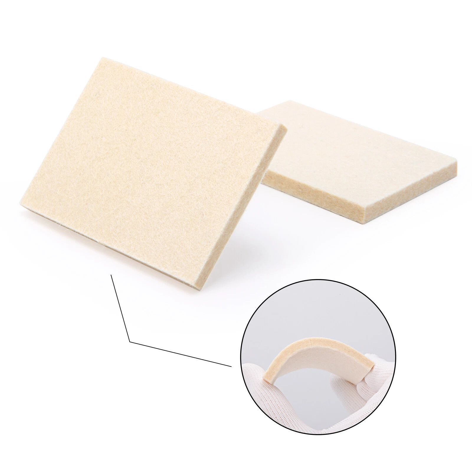 Wool Felt Squeegee Car Window Tint Tool Vinyl Wrap Applicator