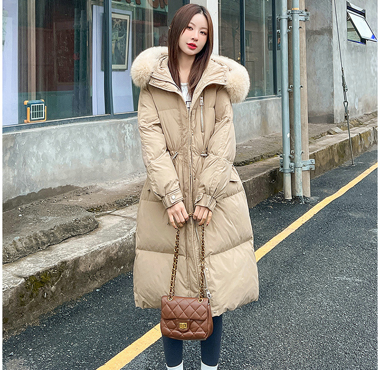 Women's Clothing Long winter coats jacket for women high end ladies winter Chinese opera jacket  winter coats collar fashionable thickening Pinghu_voghion.com