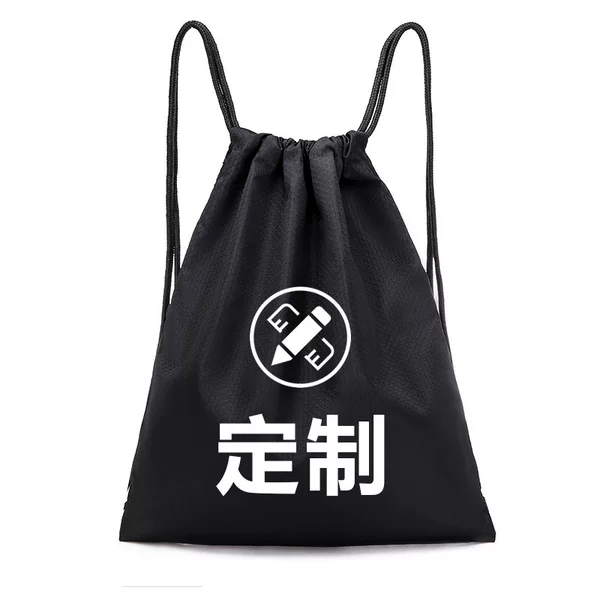 Customized Football Bag Drawstring Pouch Sports Backpack Outdoor Bag with Printed Logo Basketball Bag Football Storage Bag