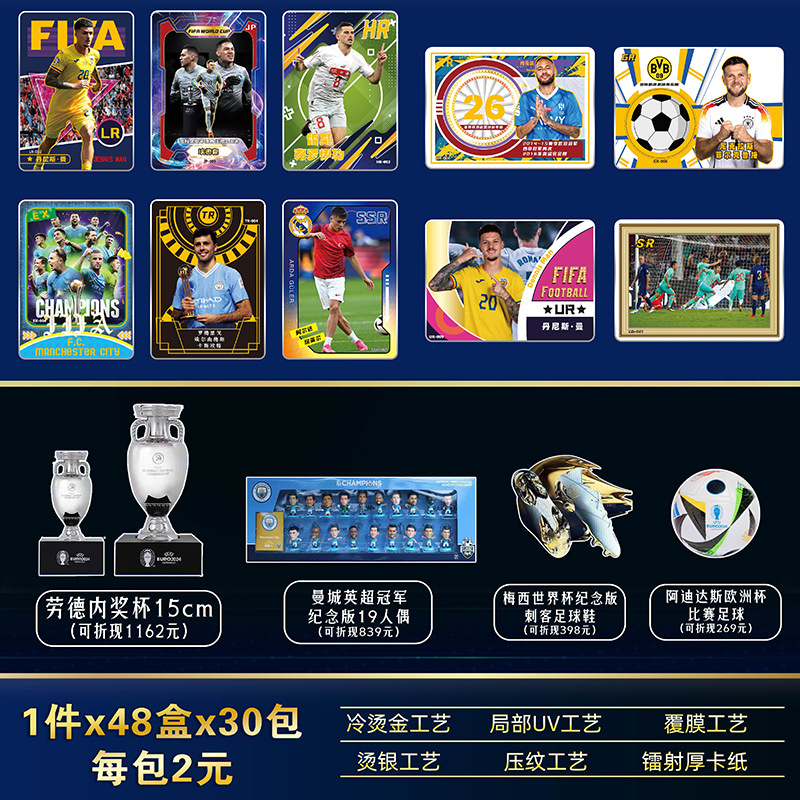 CARDAS Fútbol Estrellas Tarjetas UEFA FIFA Estrellas Tarjetas UEFA Copa del Mundo Liga Tarjetas de colección