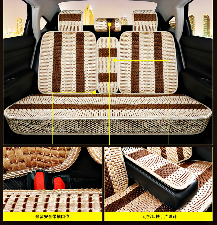 Popular Foreign Trade Cross-Border Car Seat Covers for Five Seats, Universal Seat Covers for All Seasons, Amazon Eaby Hot-Selling Seat Cushions