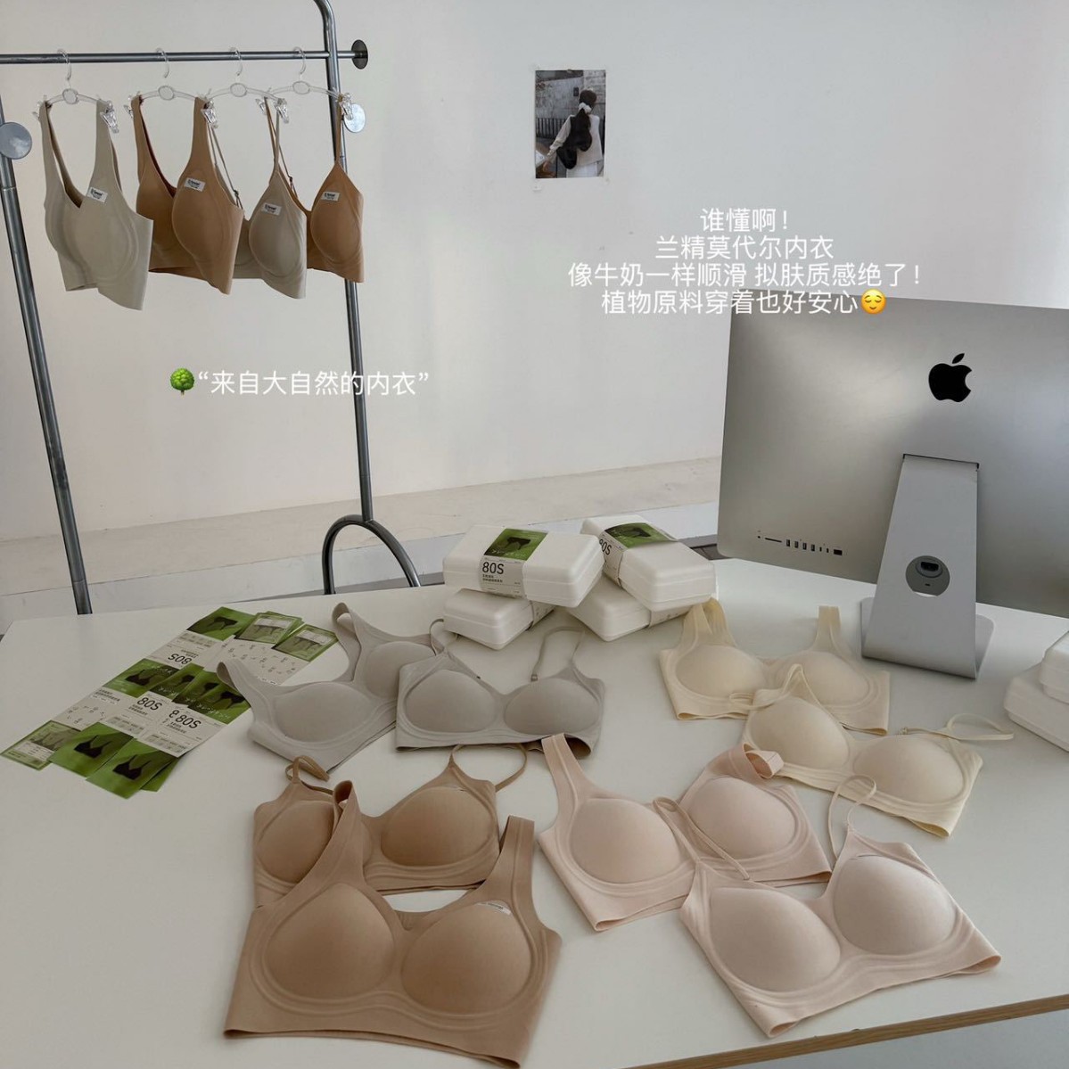 New Product 2551/2549 Lenzing Modal Plant Intimates High Elasticity, Comfortable, Soft and Waxy Skin-Friendly Soft Support Bra for Women