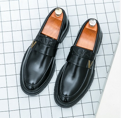 Doudou zapatos para hombres grandes nuevos zapatos de verano transpirables Lefour un pie de calzado de calzado de hombre de estilo coreano zapatos casuales