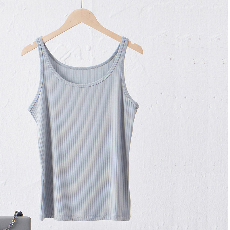 Small camisole 1762 color lure 6*8 thread cotton bottoming vest Small camisole 1762 color lure 6*8 thread cotton bottoming vest