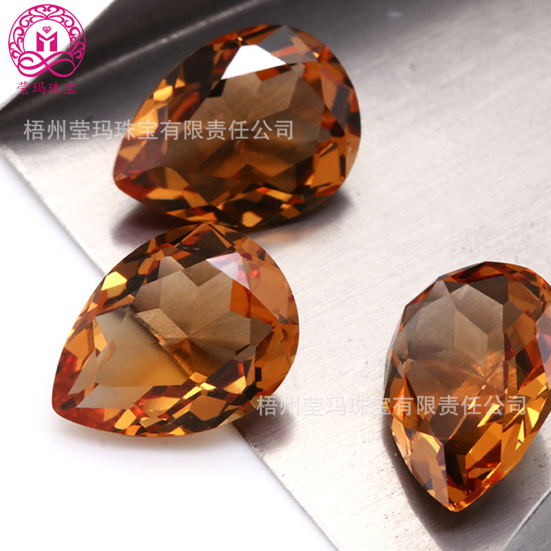 Pear -shaped water droplets Turkish aluminum stone Sudan stone…