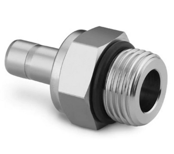 世伟洛克SS-12-TA-1-16ST不锈钢外螺纹卡套转换接头3/4in.-12 in.