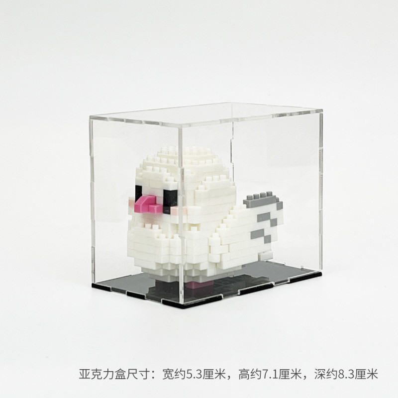 Compatible con Lego creativo lindo pájaro niña serie loro Xuanfeng lindo pájaro rompecabezas montaje bloques de construcción de juguete regalo