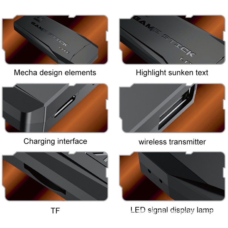 Wireless 4k Retro Game Console Hdmi Tv Arcade Machine_voghion.com