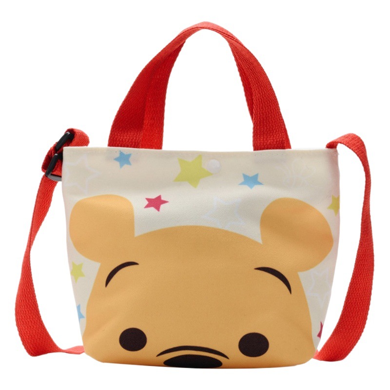 Bolsa de lona para niños bolso de educación temprana regalo impreso LOGO patrón kindergarten lindo bebé bolsa de mensajero