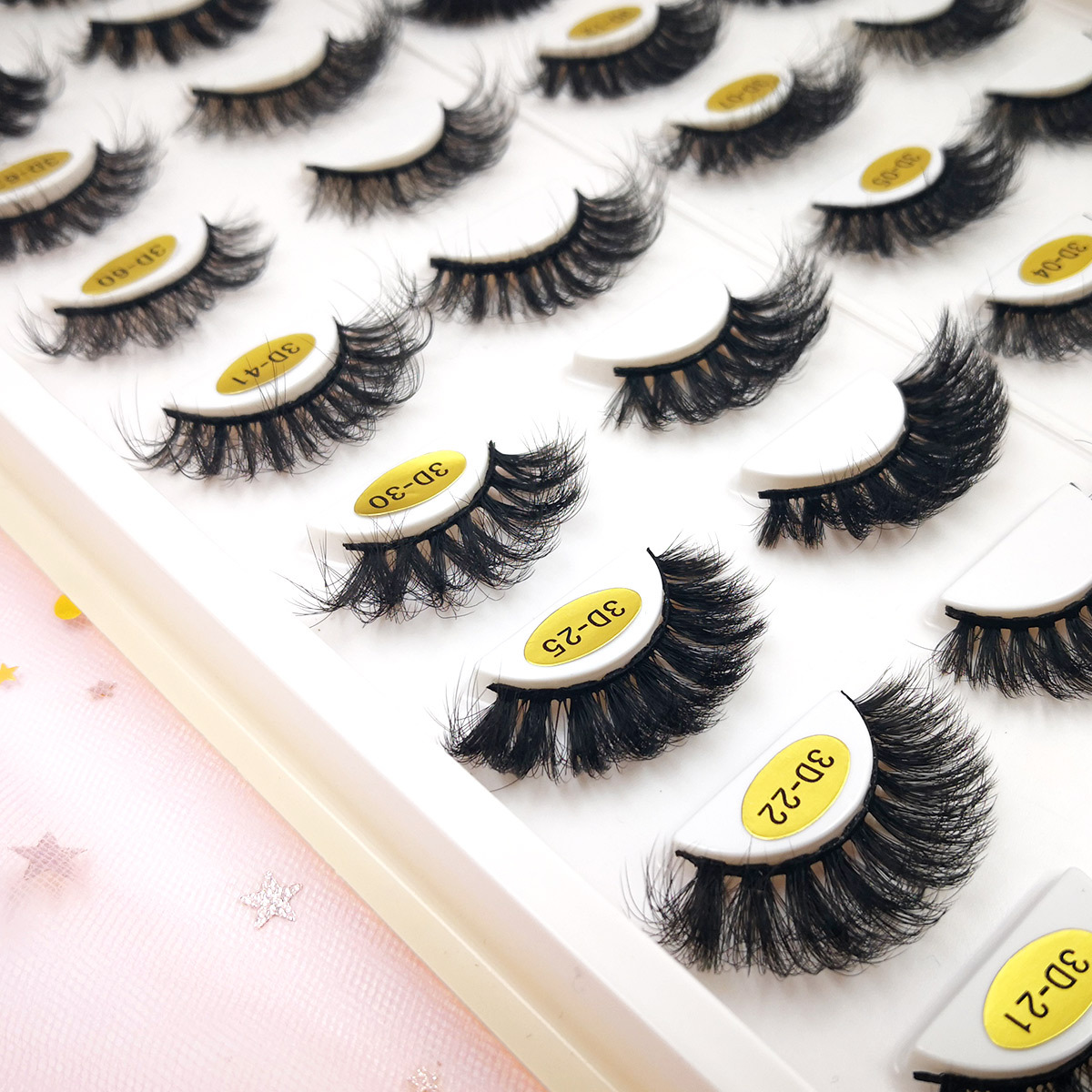 New Three Dimensional Messy Imitation Mink Hair False Eyelashes display picture 4