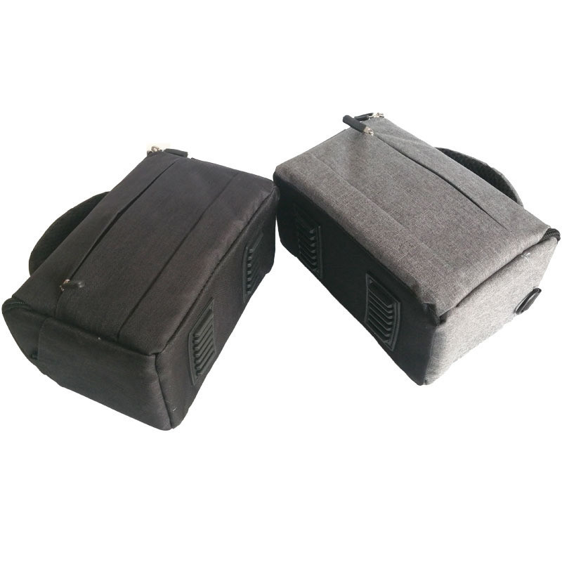 (2개) 국경 중립 디지털 SLR 단일 어깨 카메라 가방 방수 충격 방지 마이크로 단일 디지털 카메라 가방 스팟 라이너 생성