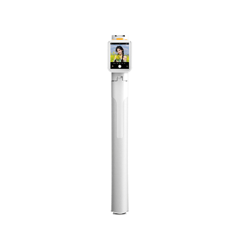 一体投屏器自拍杆三脚架可伸缩落地拍照变焦屏手机丢丢杆蓝牙遥控|undefined