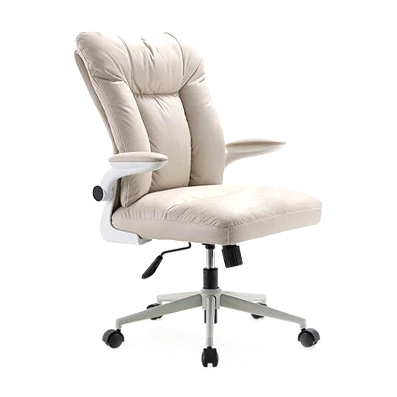 Silla de computadora con ruedas rotativas silla de oficina hogar cómodo sofá silla dormitorio silla de descanso