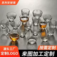Креативный прозрачный стеклянный чайный набор, маленькая чашка для чая, сделай сам
