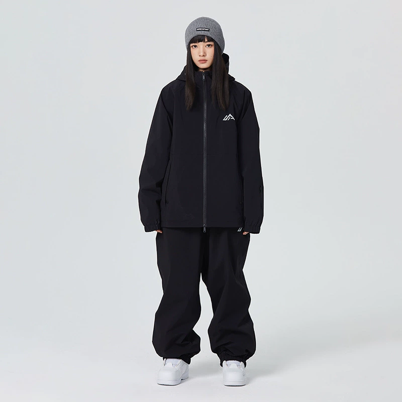Костюм ski-сета — водонепроницаемая ветронепроницаемая oversized куртка и брюки, XS–XL, 4 цвета