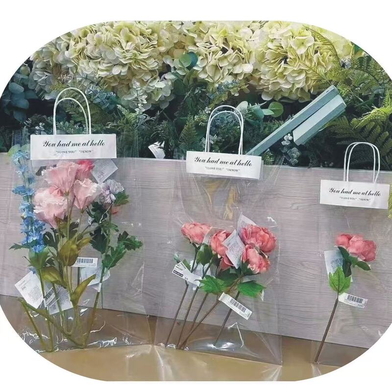 Super cheap holiday transparent tote bag for DIY crafts, stationery, accessories, plaster dolls, and floral arrangements Super cheap holiday transparent tote bag for DIY crafts, stationery, accessories, plaster dolls, and floral arrangements