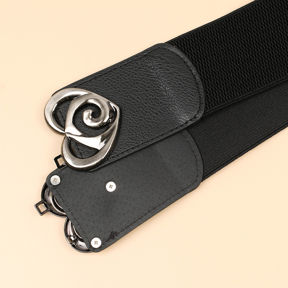 Elastischer Breiter Taillengürtel Modisches Accessoire Für Damen_voghion.com