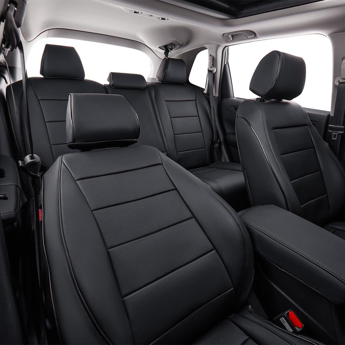 Crv Seat Covers Are Specifically Suitable for Honda Crv Models from 2012 to 2026, Full Leather Car Seat Covers with Full Coverage