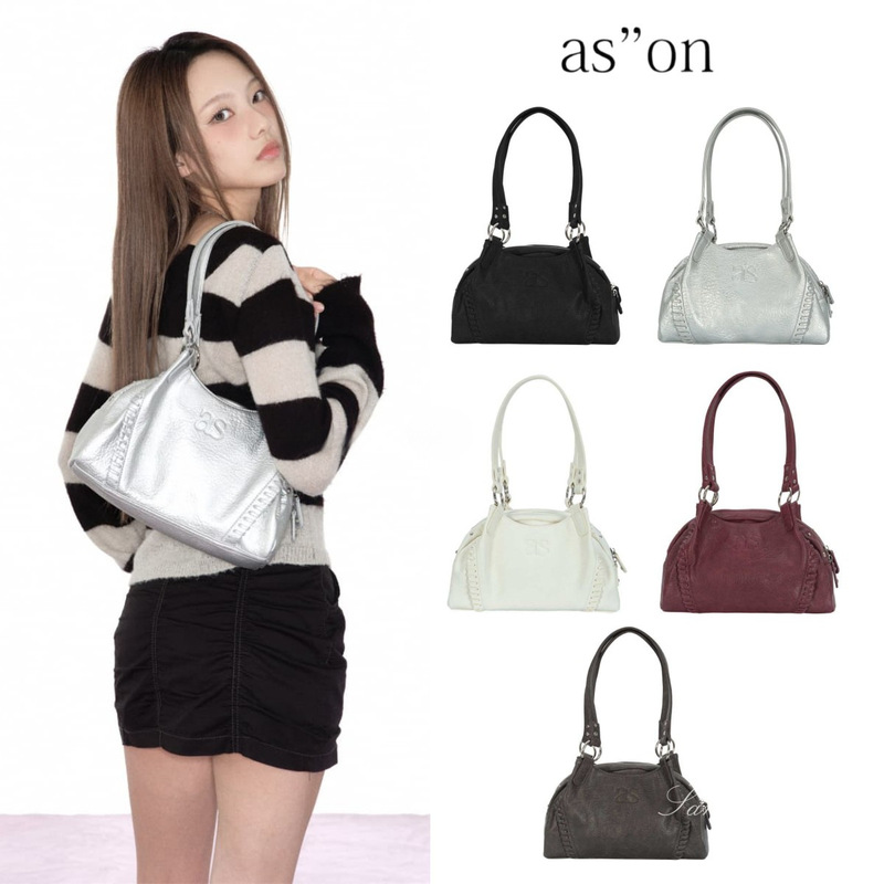 Ason Designer Brand Leather Small Shoulder Bag Underarm Bag Ason Designer Brand Leather Small Shoulder Bag Underarm Bag
