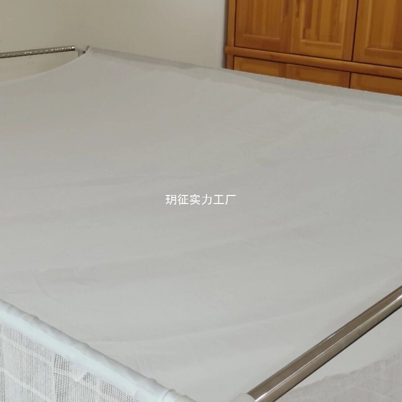 老式蚊帐双开门52支纱纯棉蚊帐特密加厚蚊帐学生宿舍蚊帐家用双开|undefined