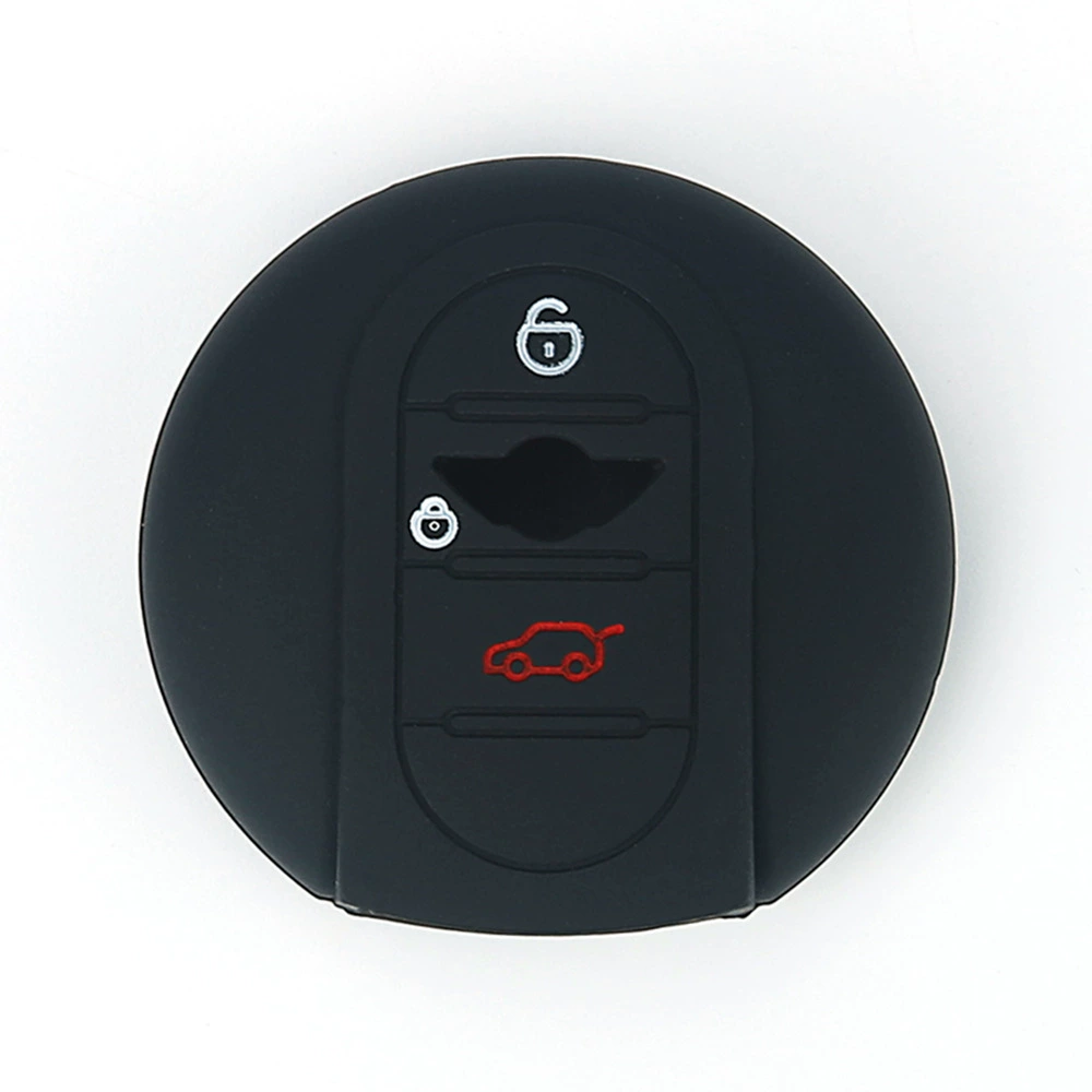 Подходит для BMW MINI COOPER MINI, силиконовый чехол с 3 ключами, силиконовый защитный чехол для ключей автомобиля