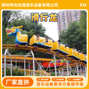 Scenic Spot Sliding Dragon Amusement Equipment Outdoor Large Rail Train Children's Roller Coaster Caterpillar Slide Manufacturer