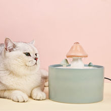 猫咪饮水机陶瓷流动循环活水恒温自动喝水狗宠物饮水器碗用品