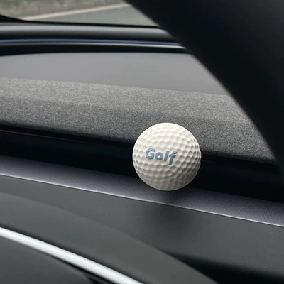 Car Perfume Aromatherapy – gift - blue-and-white-golf-ball-floral-scent