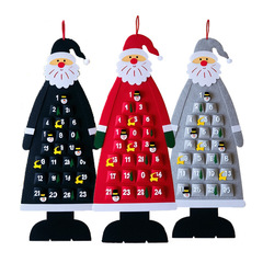 クロスボーダーフェルトクリスマスツリー不織布クリスマスギフト子供 DIY クリスマスカレンダー装飾クリスマスペンダント