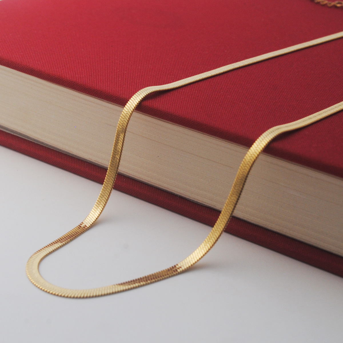 Simple Style Geometric Stainless Steel Plating Necklace 1 Piece