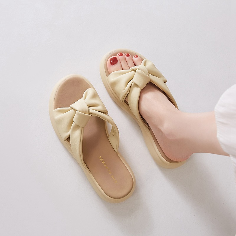 ZHR es un simple arco de zapatillas de suela gruesa para mujeres verano 2025 nuevo estilo de moda cómodos zapatos antideslizantes transpirables image 4